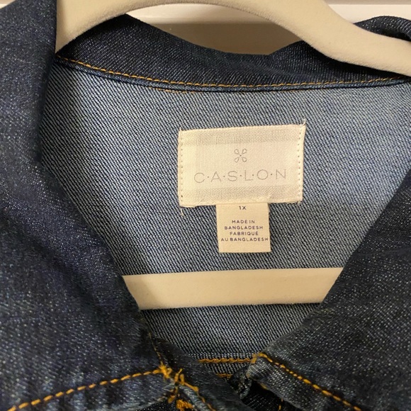 Caslon Jean Jacket NWOT - Picture 3 of 3